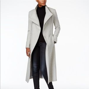 Kenneth Cole Asymmetrical Belted Maxi 